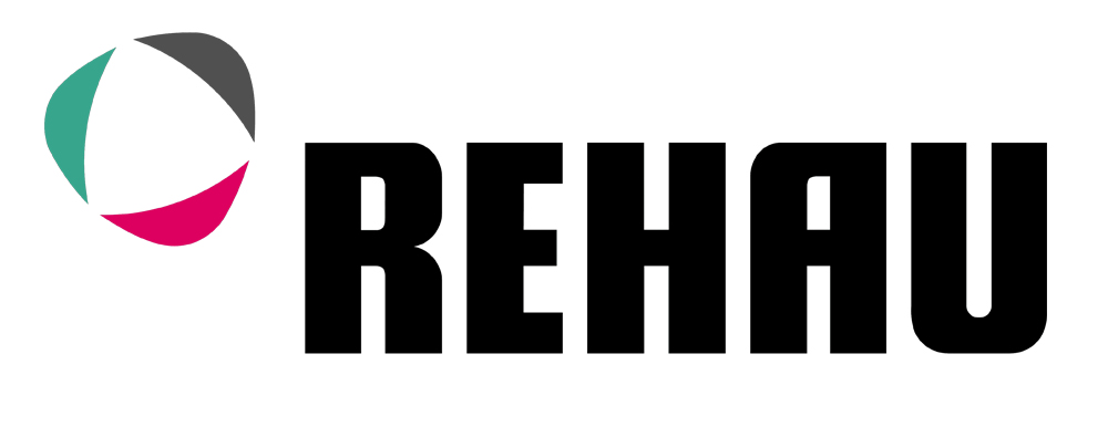 Логотип REHAU - інноваційні рішення для вікон та дверей